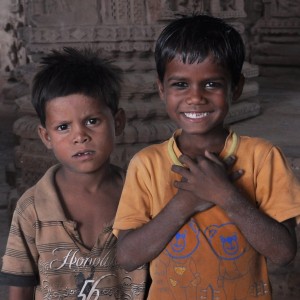 Happy to meet in Hampi, India